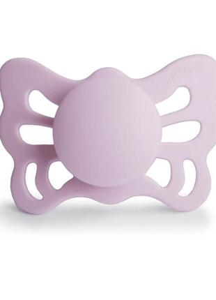 Пустушка frigg butterfly size 1 (0-6 m), soft lilas, лаванда