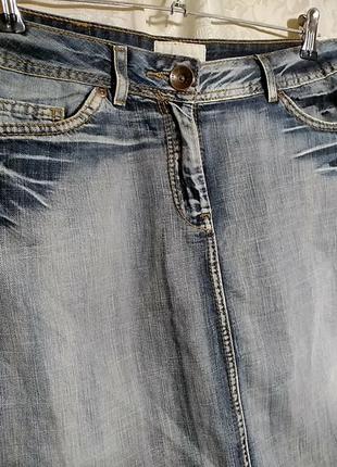 L.o.g.g. , h&m прямая юбка из тонкой джинсы.3 фото