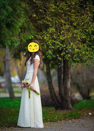 Ніжне плаття для подружок нареченої або на випускний)2 фото
