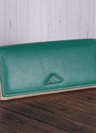 Кошелек c2-936-green зеленый