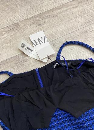 Платье мини от zara7 фото