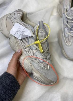 Жіночі кросівки adidas yeezy 500 уцінка2 фото