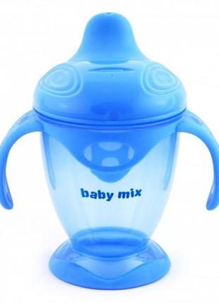 Поилка - непроливайка baby mix 200 ml ra-c1-1711 ra-c1-1711 t, turkus, бирюза