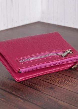 Гаманець y-7313b-rose red яскраво-рожевий5 фото