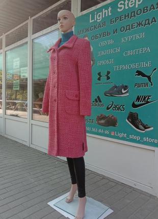 Debenhams. легкое демисезонное шерстяное пальто.