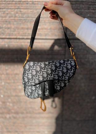 👜 dior saddle textile 8