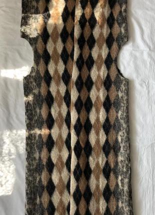 Шерстяная накидка, жилет. италия4 фото