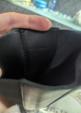 Кожаные сапоги от jil sander, оригинал, размер 3710 фото