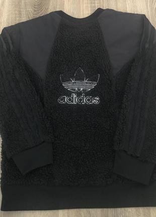 Оригинальный adidas teddy crew sweatshirt5 фото