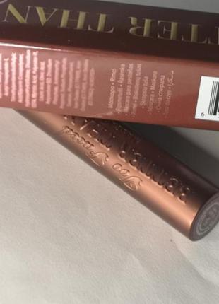 Тушь для ресниц too faced better than sex volumizing &amp; lengthening mascara - chocolate, 8 мл6 фото