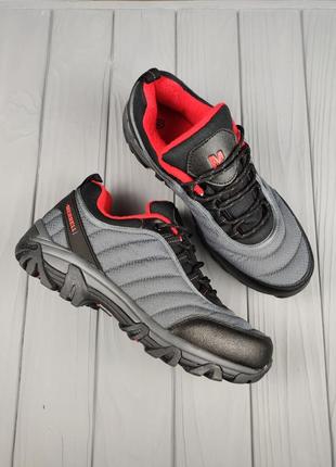 Merrell vibram thermo gray red