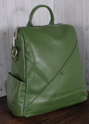 Сумка-рюкзак de esse l87159-h89 зеленый