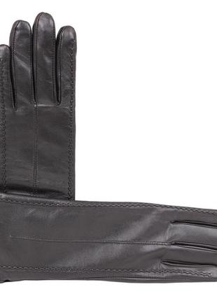 Перчатки кожаные женские 229-l-black
