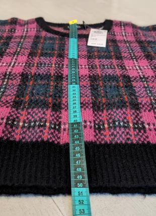 Свитер из альпаки и шерсти очень теплый джемпер пуловер8 фото