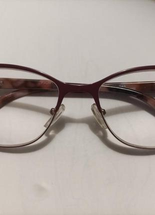 Жіночі окуляри для читання +2.50 pd62-64 лінза — скло1 фото