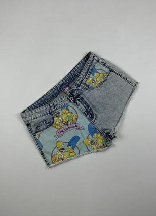 Джинсові шорти primark the simpsons