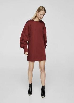 Коротка міні сукня mango 4