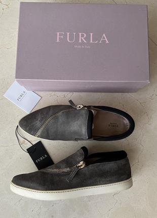 Сліпони замшеві furla