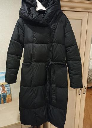 Пуховик пальто женская зима