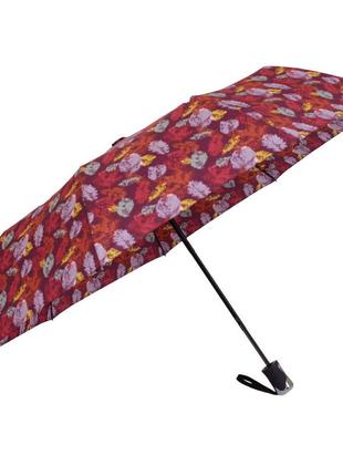 Зонт складной de esse 3216 полуавтомат коричневый с пером2 фото