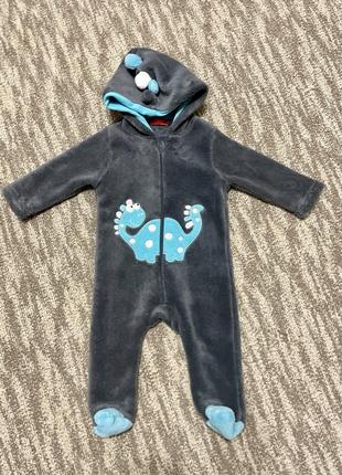 Теплий чоловічок на хлопчика 6 місяців