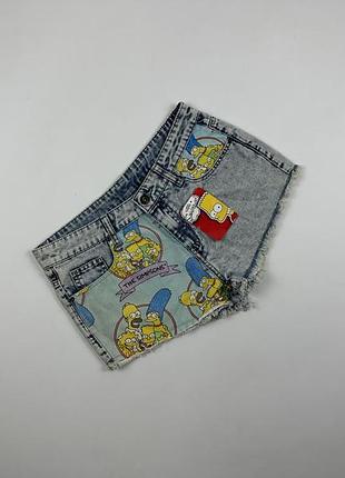 Нові джинсові шорти primark the simpsons