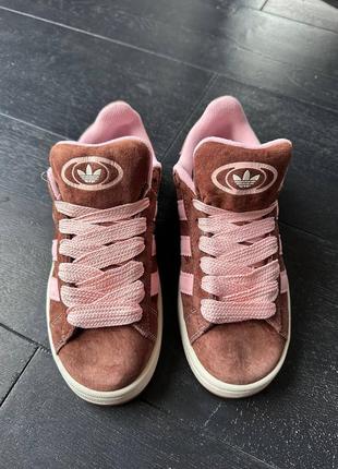 Кроссовки adidas campus 00s brown/pink4 фото