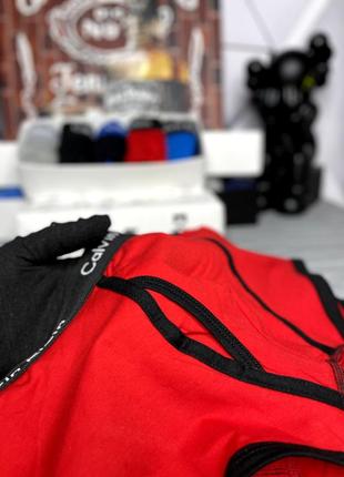 Набір 5 трусів чоловічих боксери в коробці з акцентом люкс якість