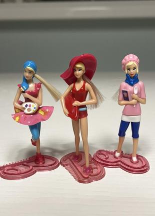 Іграшки barbie з кіндер сюрпризу6 фото