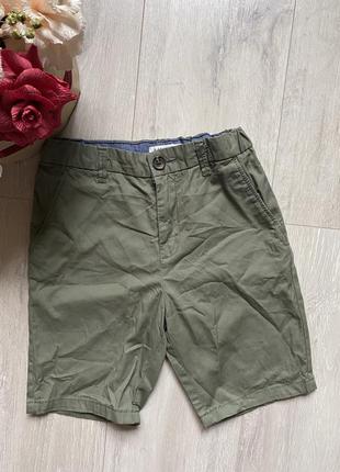 🏷️h&m шорти котонові нові 7,8 років
