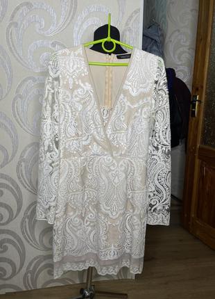 Сетевое платье