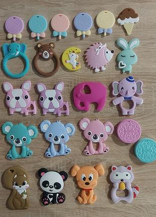 Именимый силиконовый держатель/держатель-грызунок