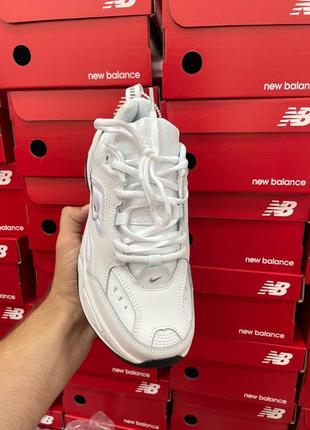 Женские кроссовки nike m2k white silver найк м2к техно купить6 фото