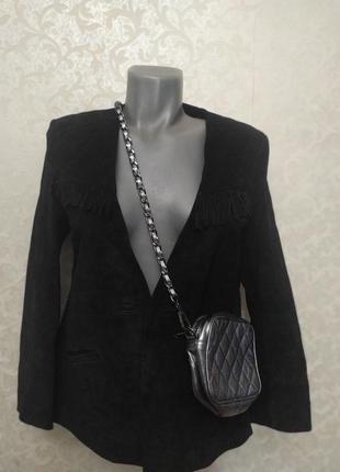 Піджак р.s-m замша