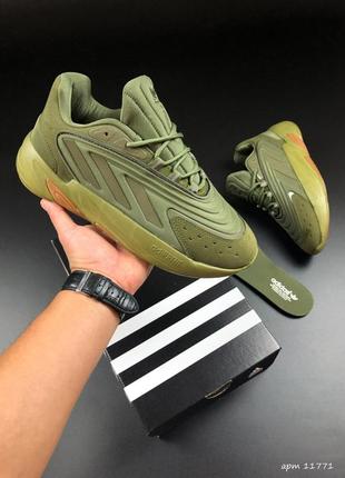 Чоловічі кросівки adidas ozelia khaki