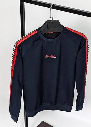 Чоловічий світшот boss темно синій