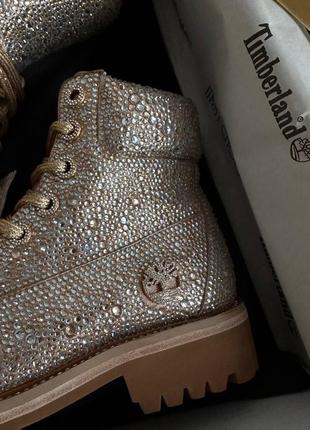 Ботинки тимберленд джимми чу jimmy choo timberland камни8 фото