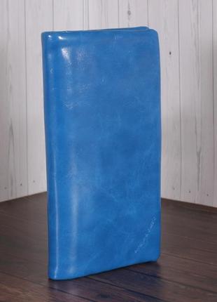 Кошелек y-7001a-blue-lak голубой