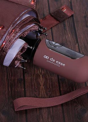 Зонт складной de esse 3148 автомат бордовый