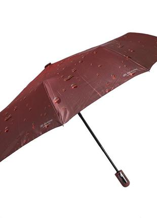 Зонт складной de esse 3148 автомат бордовый