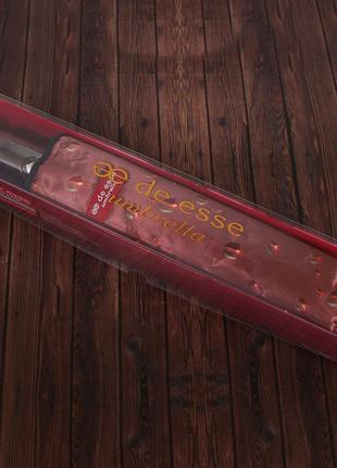 Зонт складной de esse 3148 автомат бордовый