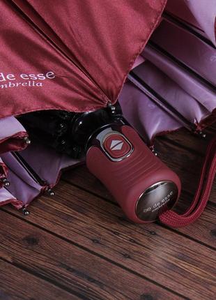 Зонт складной de esse 3141 автомат вишневый