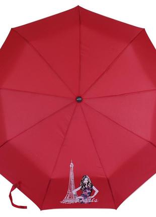 Зонт складной de esse 3138 автомат девушка в париже