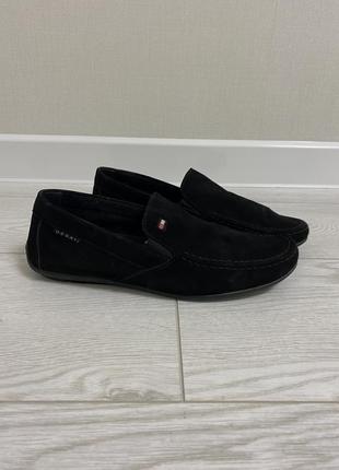 Макасини/туфлі чоловічі чорні, 37 розмір1 фото