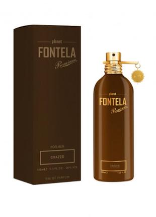 Мужская парфюмированная вода fontela edp for men crazed, 100 мл2 фото