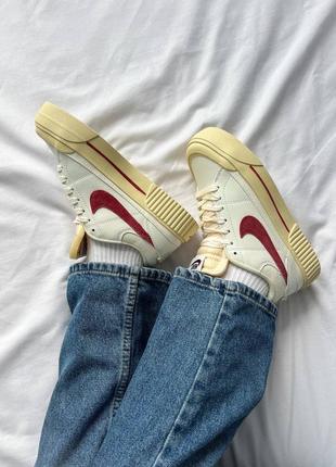 Кроссовки Hippie nike wmns court legacy lift'sail dark beetroot10 фото