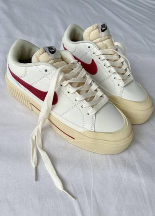 Кроссовки Hippie nike wmns court legacy lift'sail dark beetroot6 фото