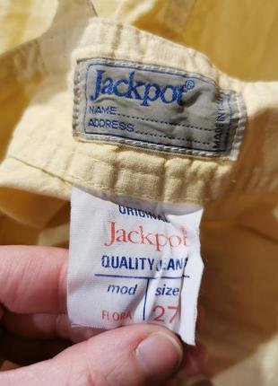 Комбинезон винтаж винтажный jackpot коттон хлопок брючный брюки италия3 фото