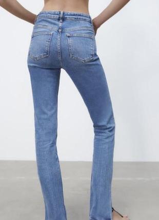 Zara джинси skinny split6 фото
