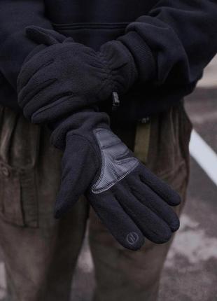 Сенсорні чоловічі перчатки without cyber 1-71 black